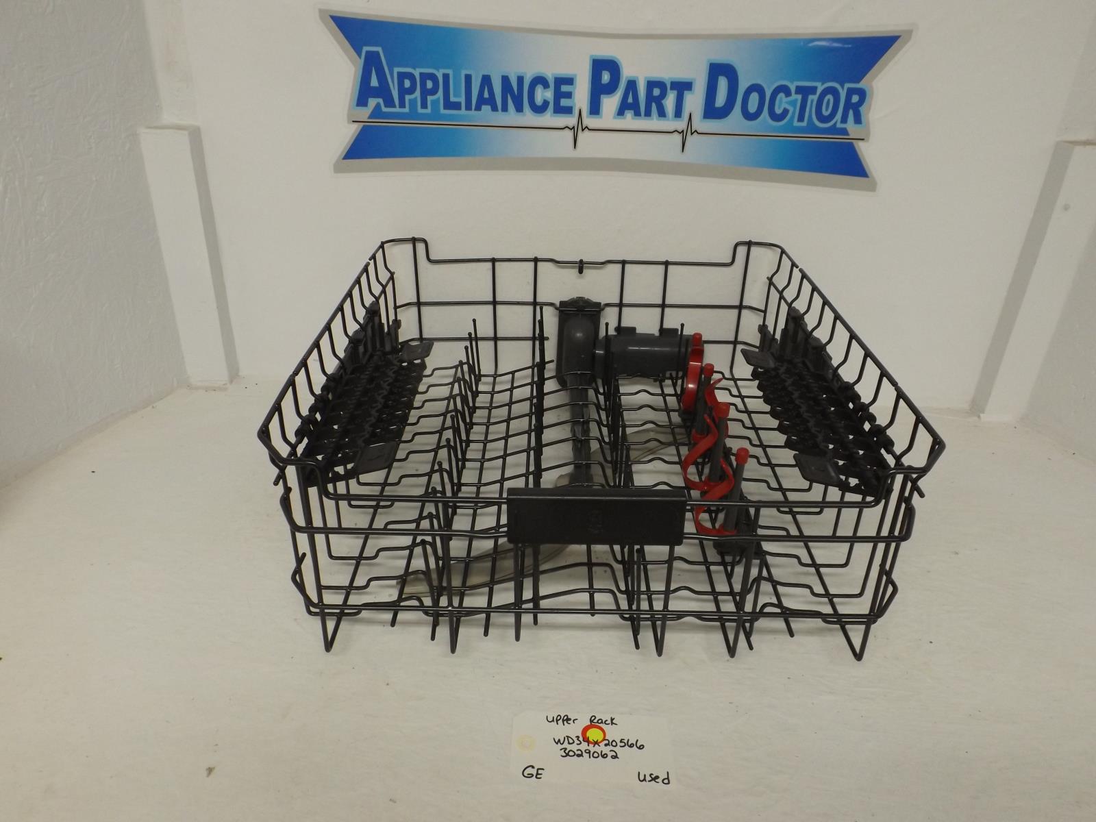 GE Dishwasher WD34X20566 3029062 Upper Rack Used GE Dishwasher WD34X20566 3029062 Upper Rack Used